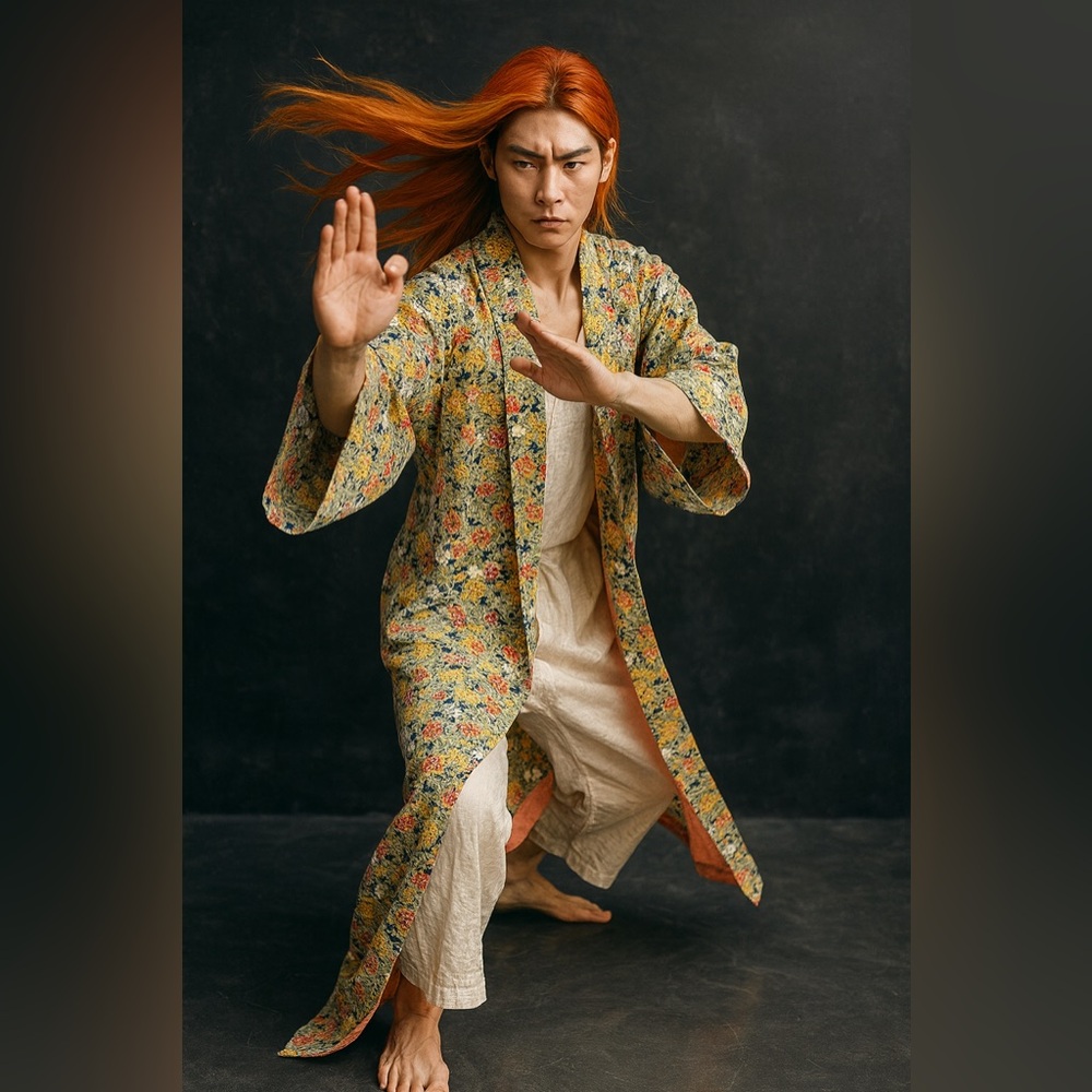 Traditional Japanese kimono, Size Medium